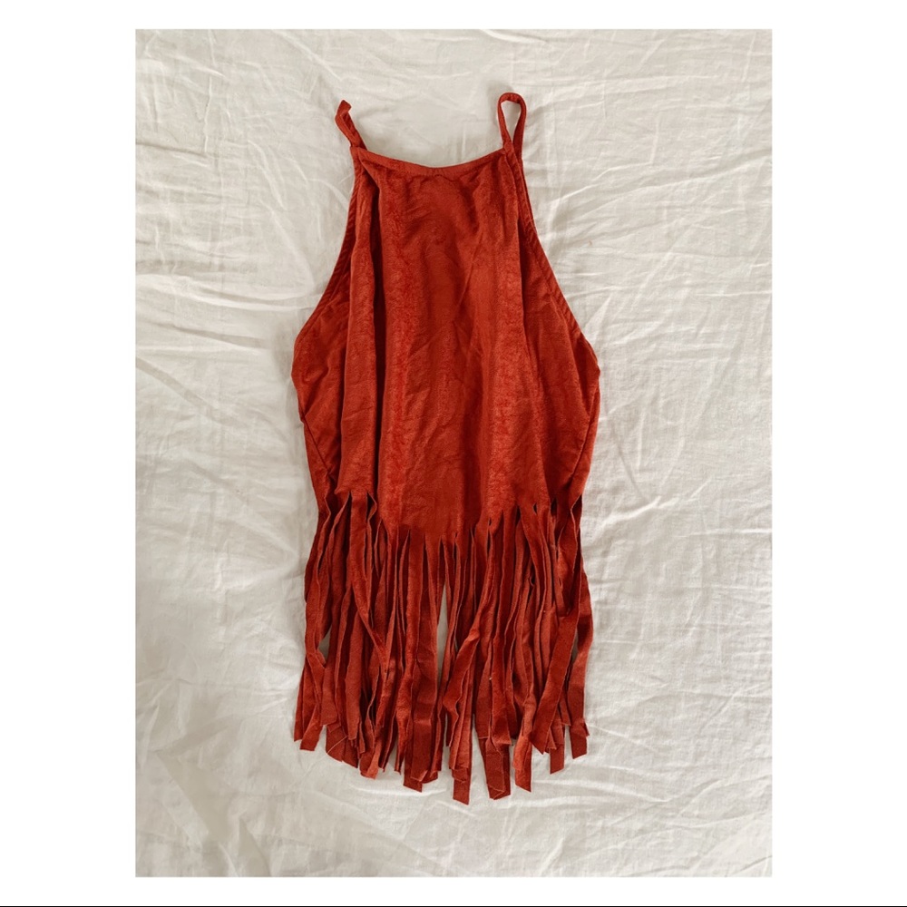 Rust Velvet Tank